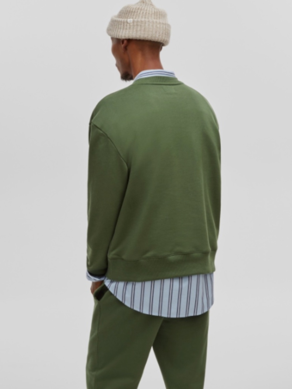 Mode of One Men's Relaxed-Fit Fleece Sweatshirt, SIZE XL NWT - Picture 2 of 3